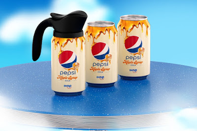 Limited edition maple syrup pepsi cola Ihop