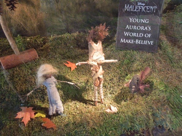 Young Princess Aurora toy props Maleficent