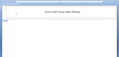 Cara Membuat Kop Surat 