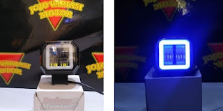 Model Lampu LED Day Maker Mini Square Biru