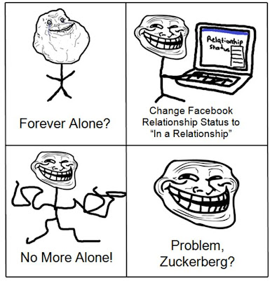 problem zuckerberg forever alone