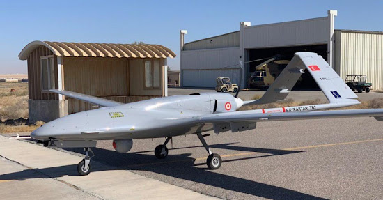 Pakistan displayed its Turkish Bayraktar TB2 UAVs during an Air Force exercise