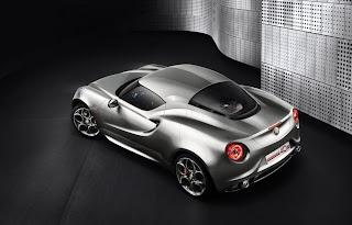 Alfa Romeo 4C Concept (Fluid Metal) (2011) Rear Side