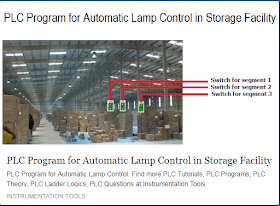 https://instrumentationtools.com/plc-program-for-automatic-lamp-control-in-storage-facility/
