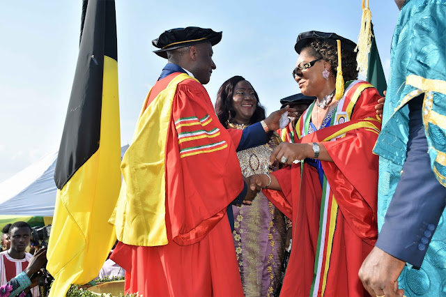 Air Peace boss gets doctorate, wows Anambra varsity with N70m, nonviolence centre 