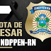 Sindppen-RN emite nota de pesar por morte de PM do Bope