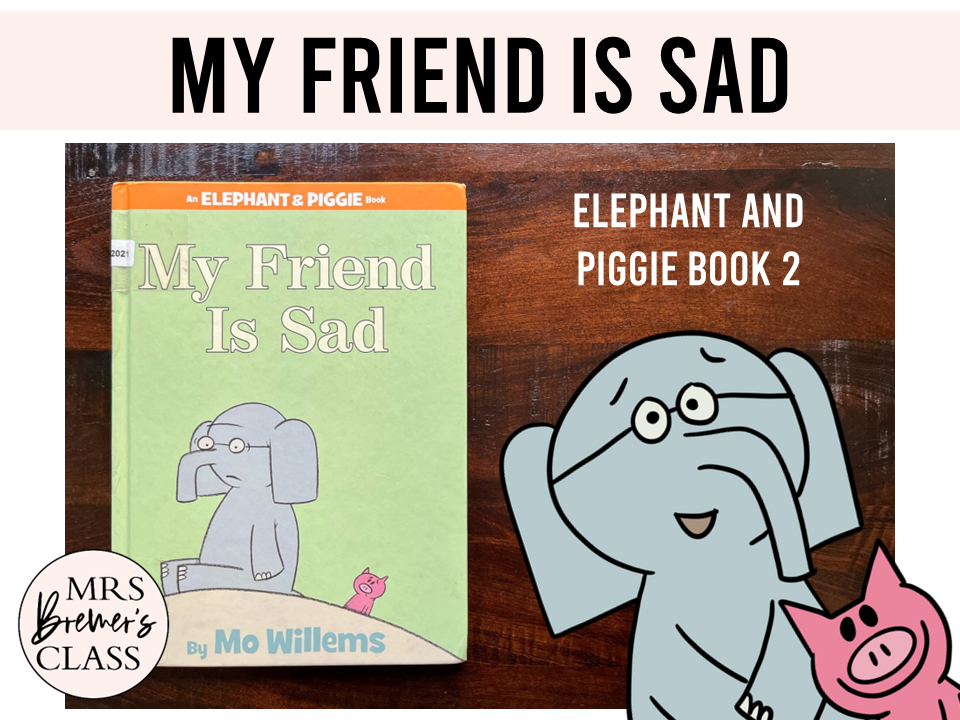 My Friend Is Sad by Mo Willems  An Elephant & Piggie Read Aloud