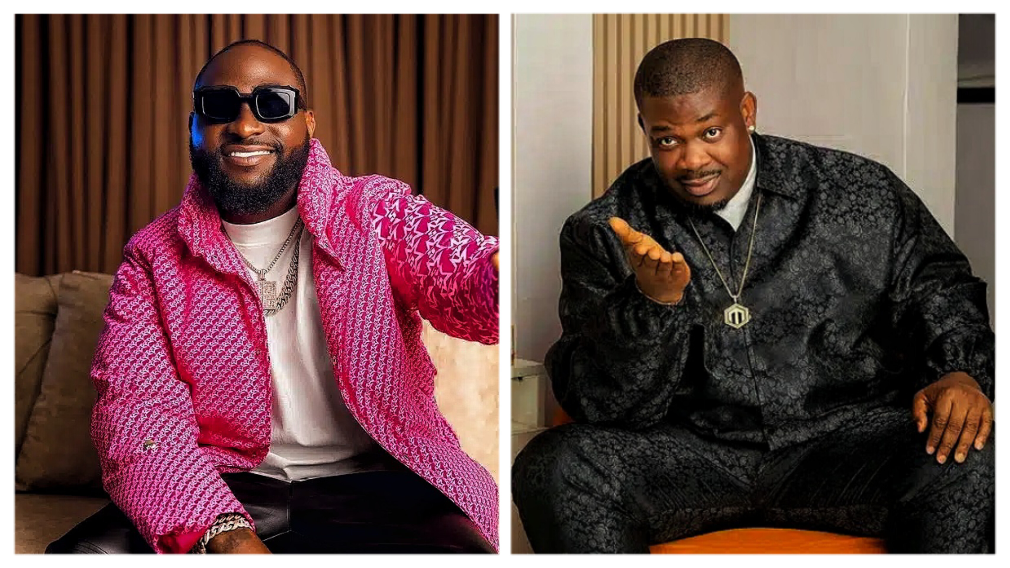 Don Jazzy reacts as Davido acknowledges him as his mentor