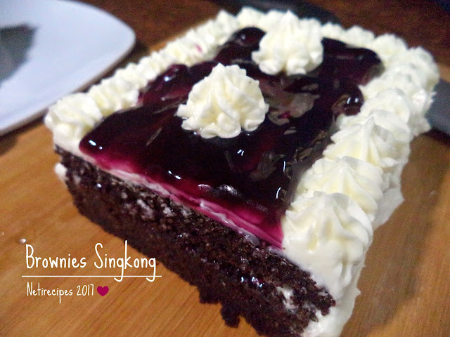 Brownies Singkong Kukus