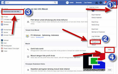  Banyak yang akan menjawab belum daripada yang sudah Cara Mengganti Password (Kata sandi ) Facebook Lewat Hp / PC Terbaru