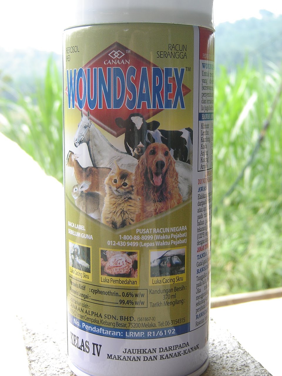 Projekmeru.blogspot.com: Wound Sarex - Ubat Luka