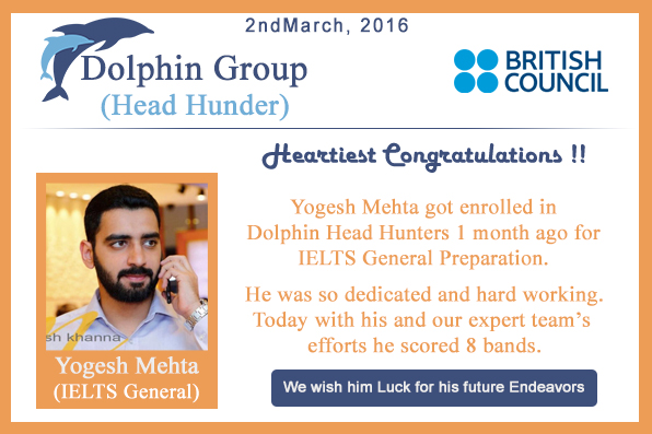 Best IELTS Praparation Classes in Chandigarh Dolphin Head Hunters