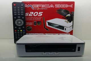  AMERICABOX S205 NOVA ATUALIZAÇÀO V2.56 - 07/04/2021