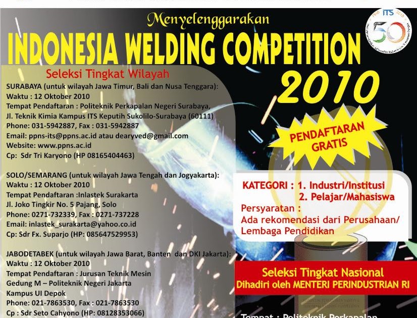 Toekang Las Ngobrolin Pengelasan: Welding Competition 2010