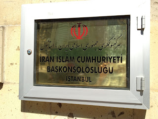 Spent a lot of time at the Iranian Consulate, Istanbul