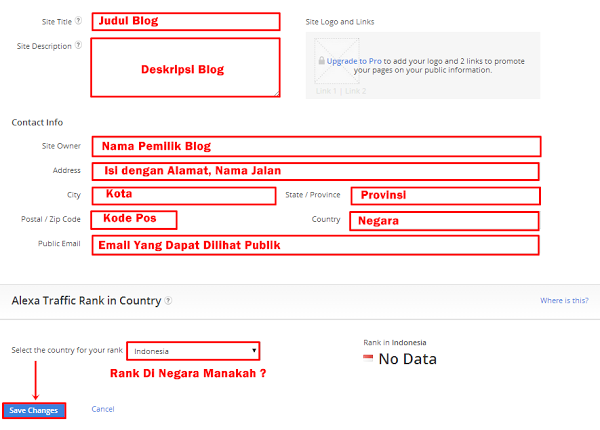 Cara Mudah Mendaftarkan Blog Ke Alexa Dalam Satu Menit