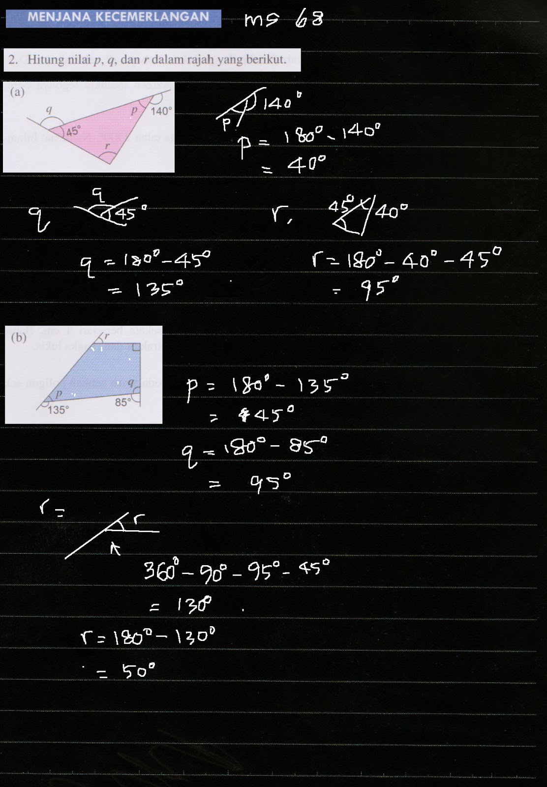 Bab 4 Poligon Matematik Tingkatan 2 Menjana Kecemerlangan