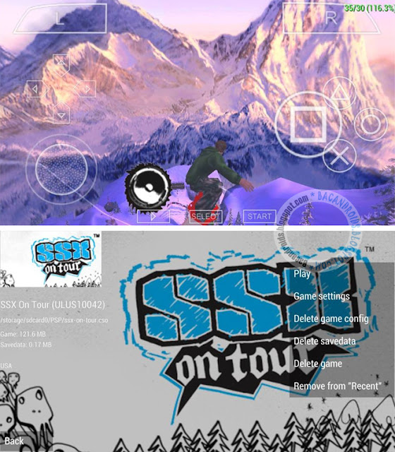 game PSP Game SSX On Tour ISO CSO