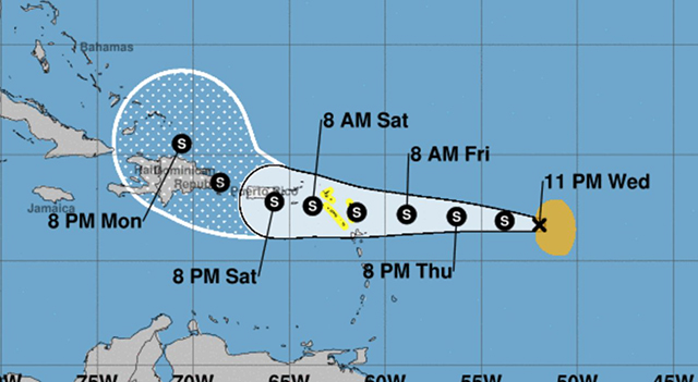 La depresión tropical 7 se convierte en Tormenta Tropical Fiona
