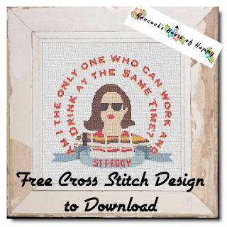 free madmen cross stitch pattern to download load