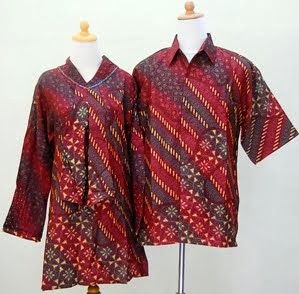 Model Desain Baju Batik Couple Pria Wanita Terbaru  Info 