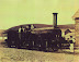La locomotora 'Isabel II' en la estación de Reinosa