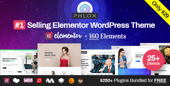 Phlox Pro - Elementor MultiPurpose WordPress Theme