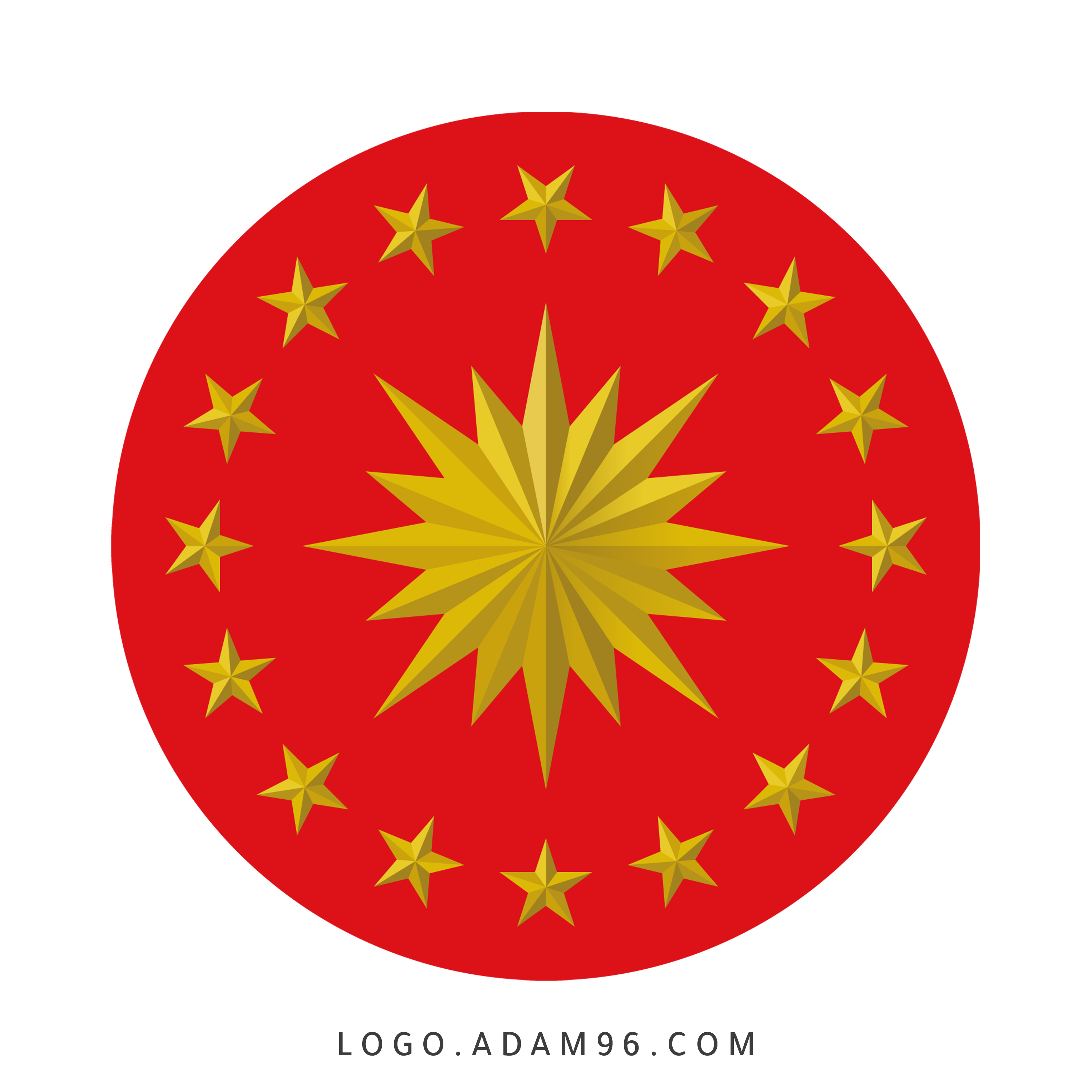 تحميل شعار رئاسة الجمهورية التركية Logo Türkiye PNG