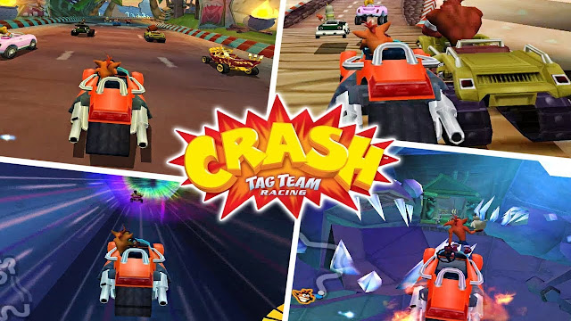 تحميل لعبة Crash Tag Team Racing