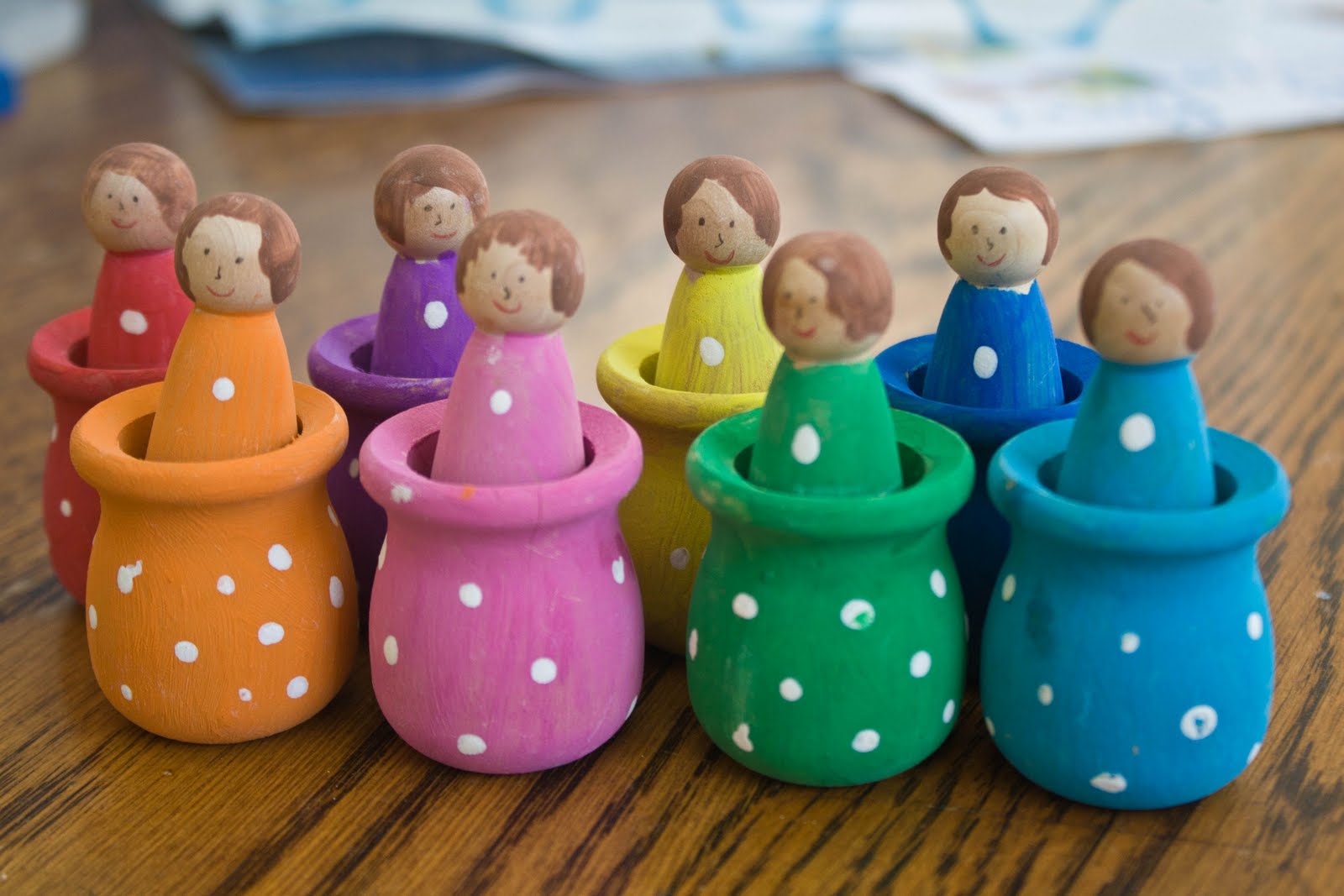 Upper Valley Connections: Wooden Peg Doll Craft