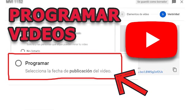 Cómo programar videos en Youtube | Lo mejor que puedes hacer