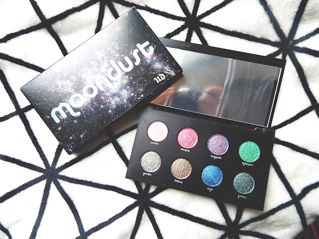 Urban Decay Moondust Palette inner and outer packaging 