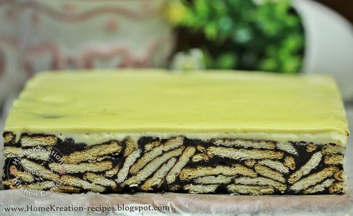 Kek Batik Cheese (Batik Cake with Cheese Topping)  MOST 