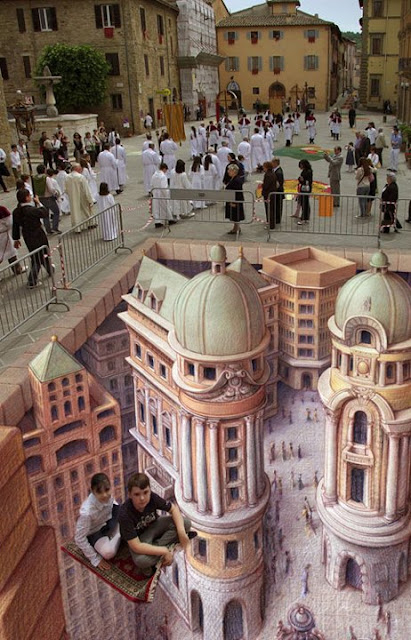 kurt wenner gallery - chalk 3d sidewalk art - kurt wenner