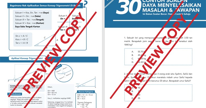 Contoh Soalan Daya Menyelesaikan Masalah - PSEE - Rujukan 