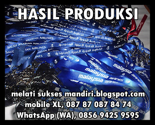 Spanduk instant: melati sukses mandiri lanyard tali id 