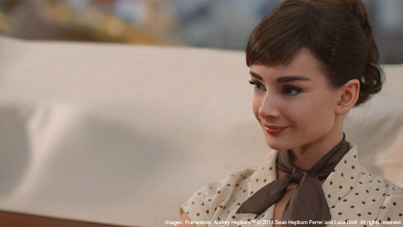 Audrey Hepburn in Galaxy Chocolate's TV Advert 2013