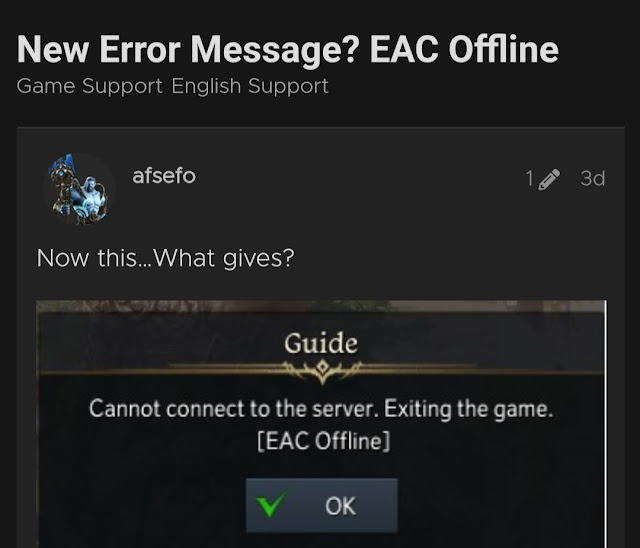 how-to-fix-lost-ark-eac-offline,how to fix lost ark eac offline,lost ark eac offline,lost ark eac offline fixed,lost ark eac offline error code,lost ark eac offline error,fixed lost ark eac offline,