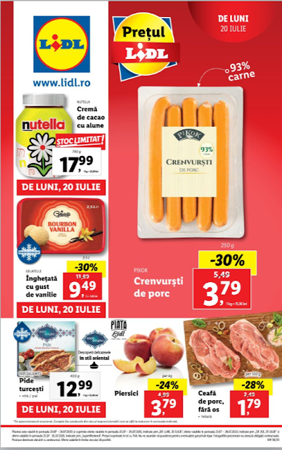 LIDL catalog brosura   20-26.07 2020