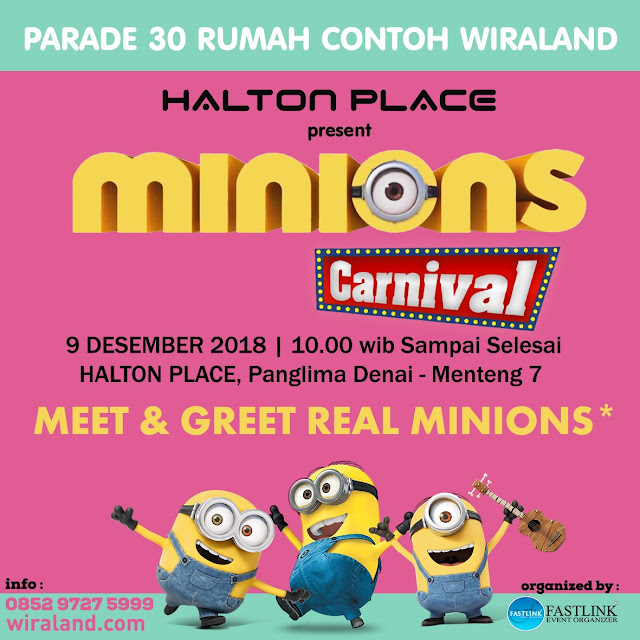 Liburan Akhir Tahun Di Minions Carnival Yuk! Banyak Parade Minions Yang Seru-Seru Lho!