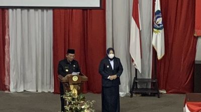 Gubernur dan Wakil Gubernur Kepri Sampaikan Pidato Perdana Akan Merealisasikan Visi dan Misinya