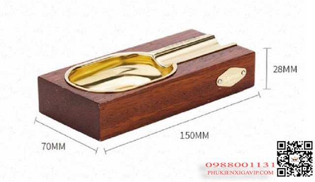 Hot mẫu gạt tàn cigar gỗ 1 điếu Cohiba 072 bán chạy nhất Kich-thuoc-gat-tan-cohiba-072