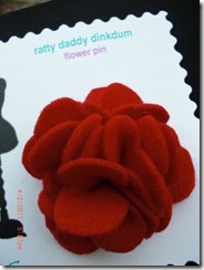 Ohio State flower pin