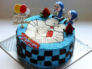 Kue Tart Doraemon Untuk Ulang Tahun