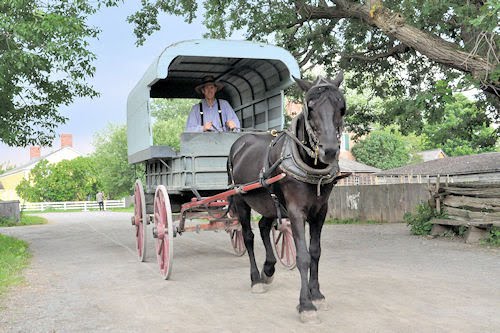 Upper Canada Village en Morrisburg provincia de Ontario Canadá