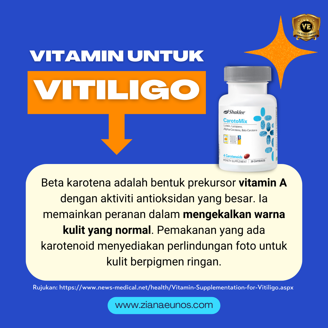 shaklee untuk sopak vitiligo