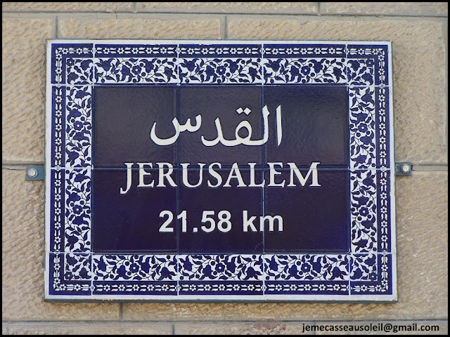 Jérusalem depuis Jericho