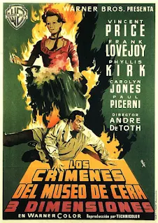 Película - Los crímenes del museo de cera (1953)