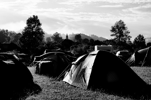 Niedzica. Camping Polana Sosny. fot. Łukasz Cyrus