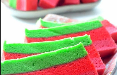 Resep Bolu Kukus Pelangi Lembut dan Empuk